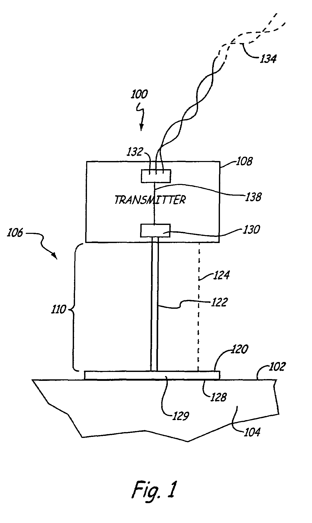 High temperature pressure transmitter assembly