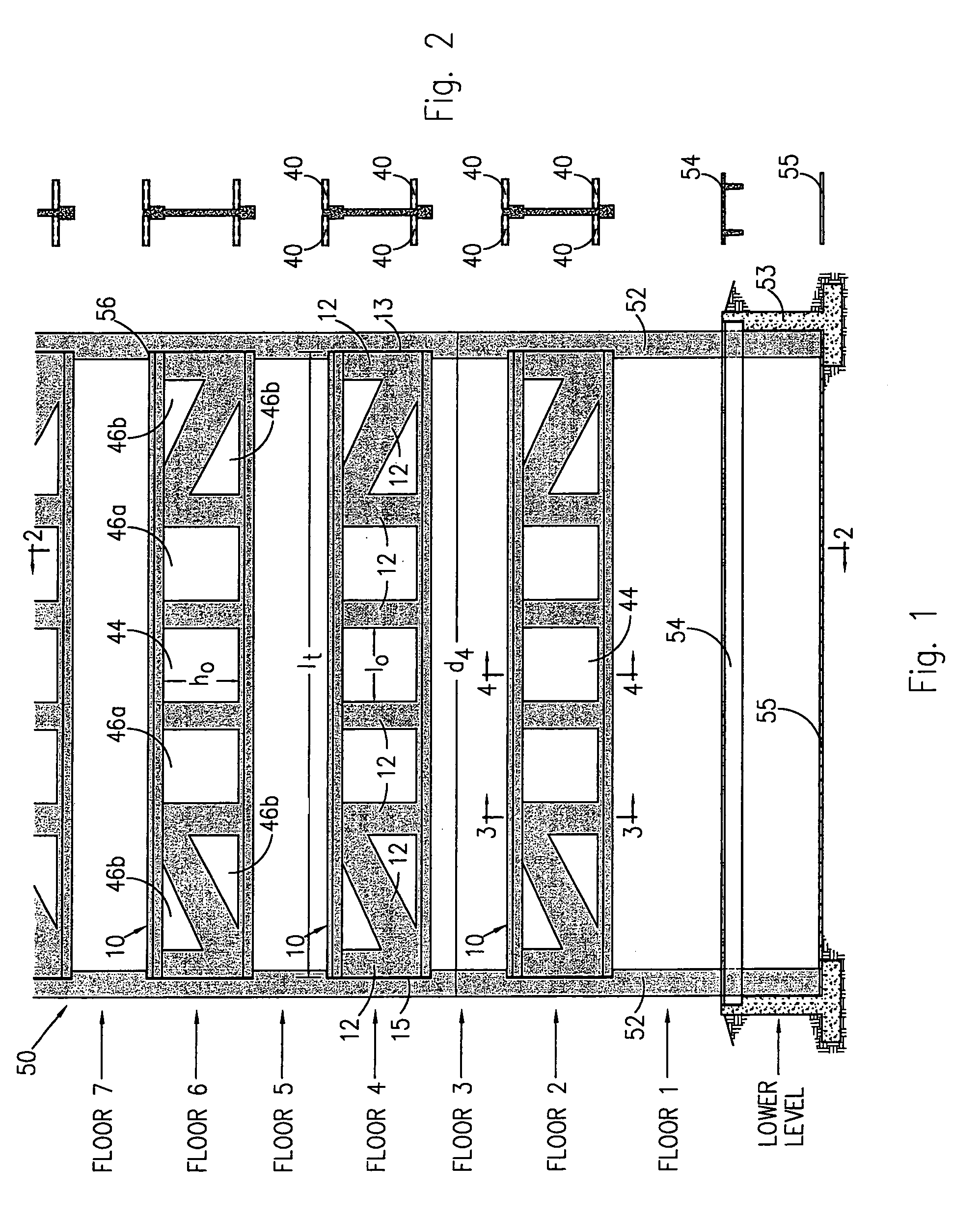 Precast, prestressed concrete truss