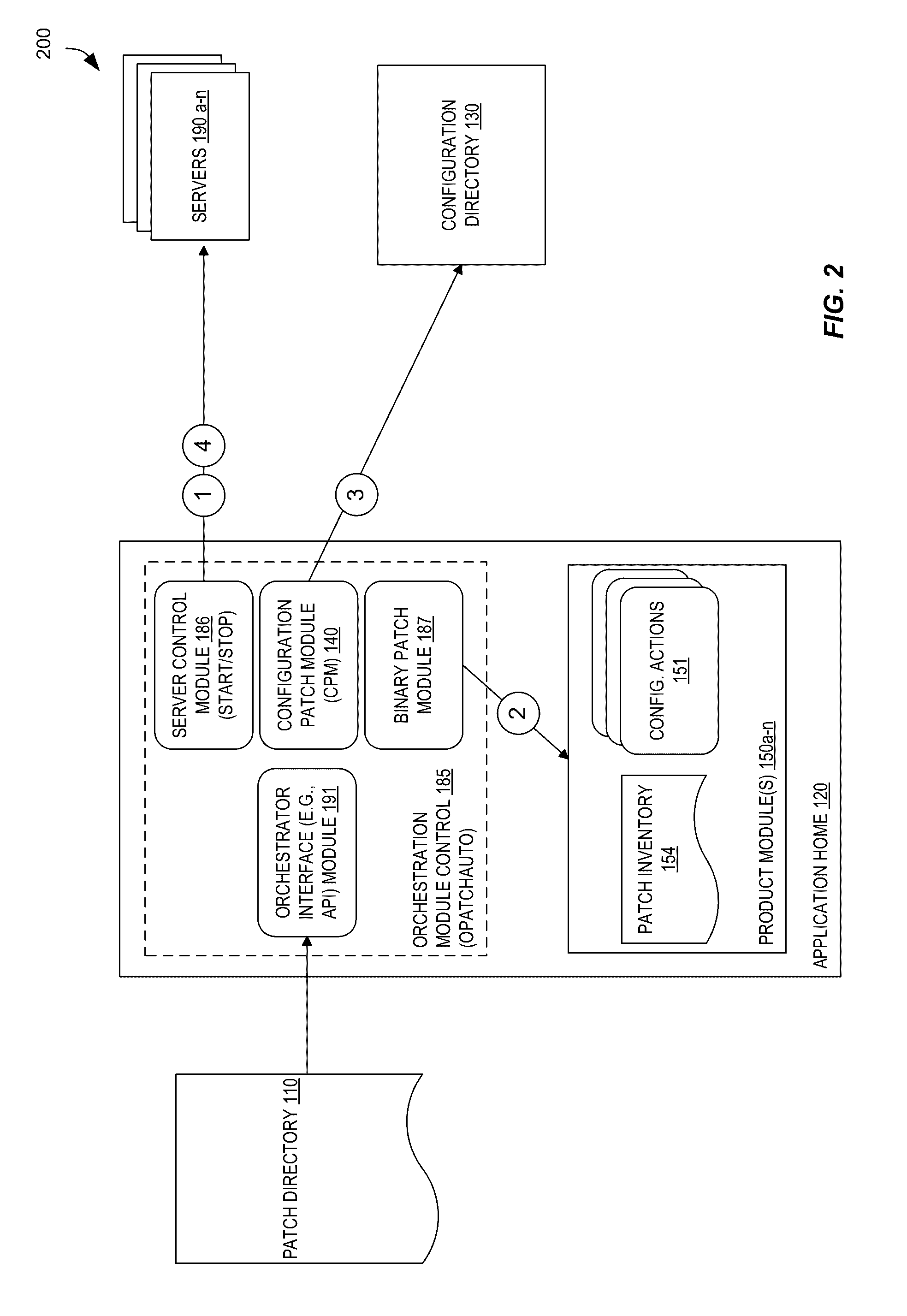 Techniques for efficient application configuration patching