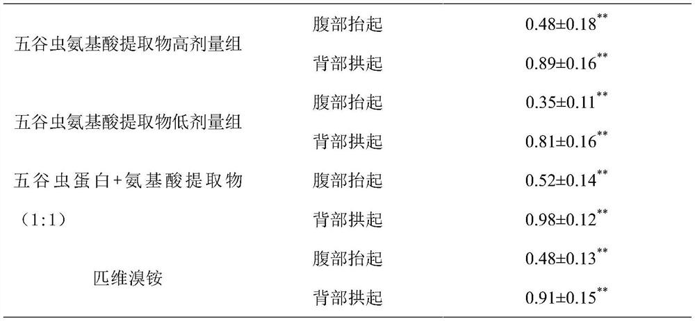 Application of maggot extract in preparation of medicine for treating digestive diseases and medicine composition