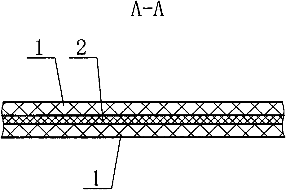 High-temperature resistant fiber layer composite filter material and method for preparing same