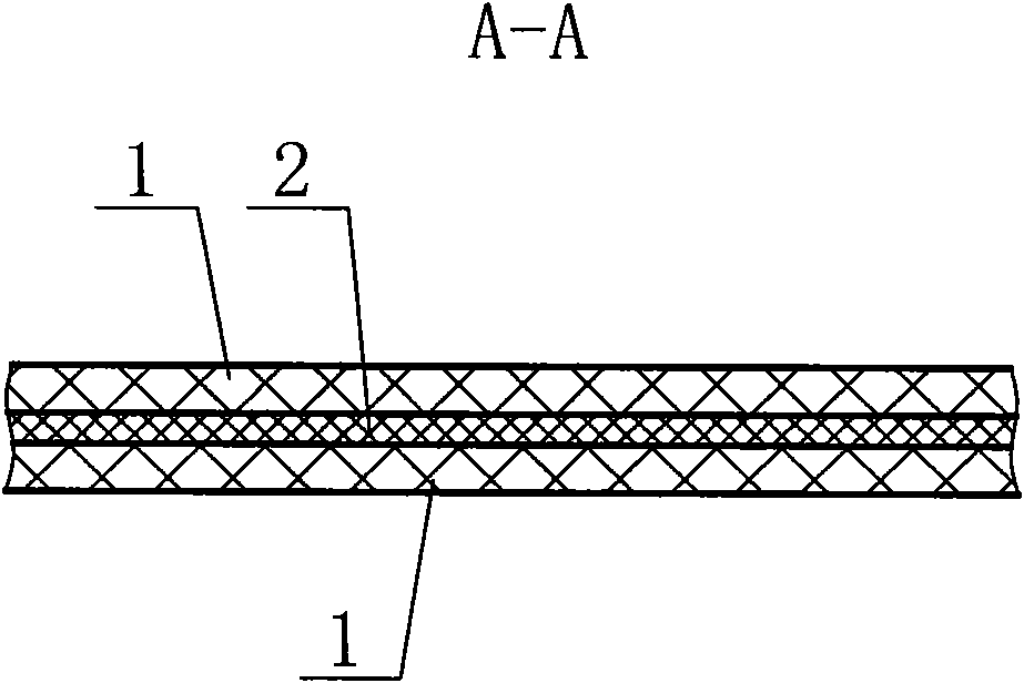 High-temperature resistant fiber layer composite filter material and method for preparing same