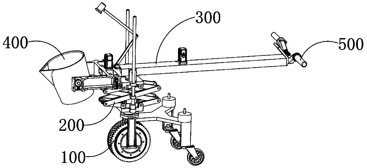 Molten metal liquid directional conveying assembly for casting machining