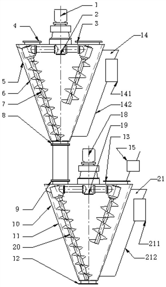 Dynamic ice particle continuous freeze-drying equipment