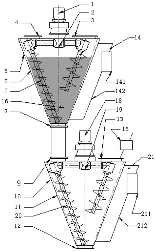 Dynamic ice particle continuous freeze-drying equipment