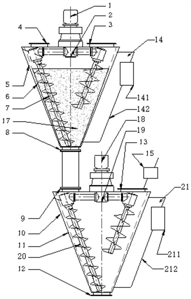 Dynamic ice particle continuous freeze-drying equipment