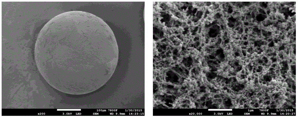 Preparation method of LDL (low density lipoprotein) adsorbent