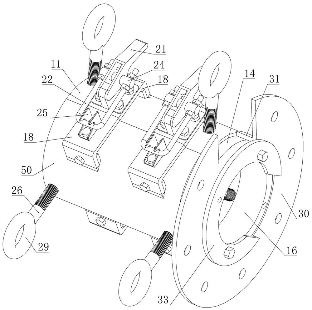 Full Diameter Composite Core Conductor Rotary Cutting Fixture