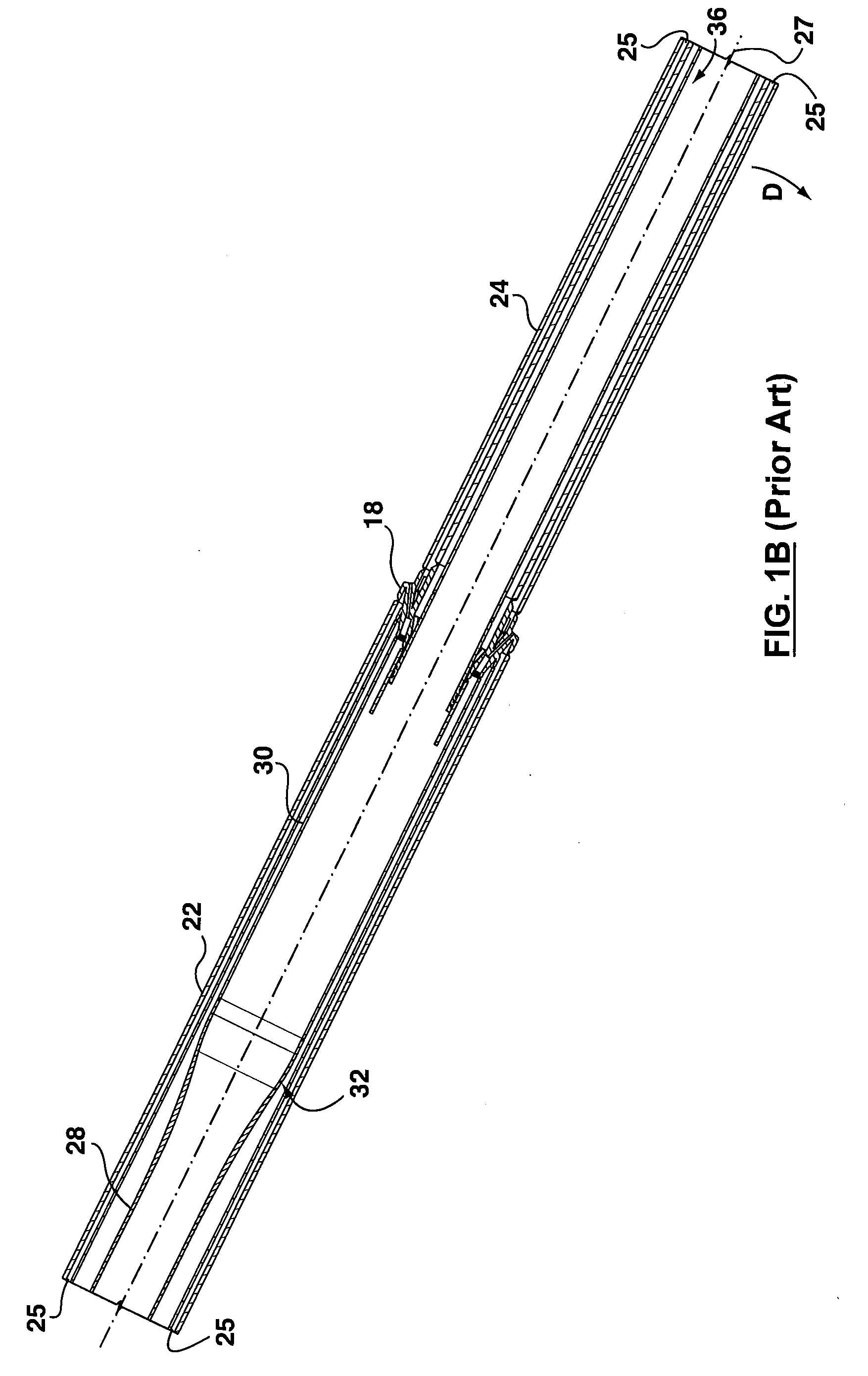 Post-combustion lance with internal support