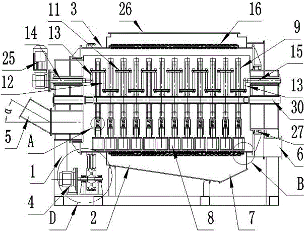 Sorting machine and kitchen waste treatment equipment