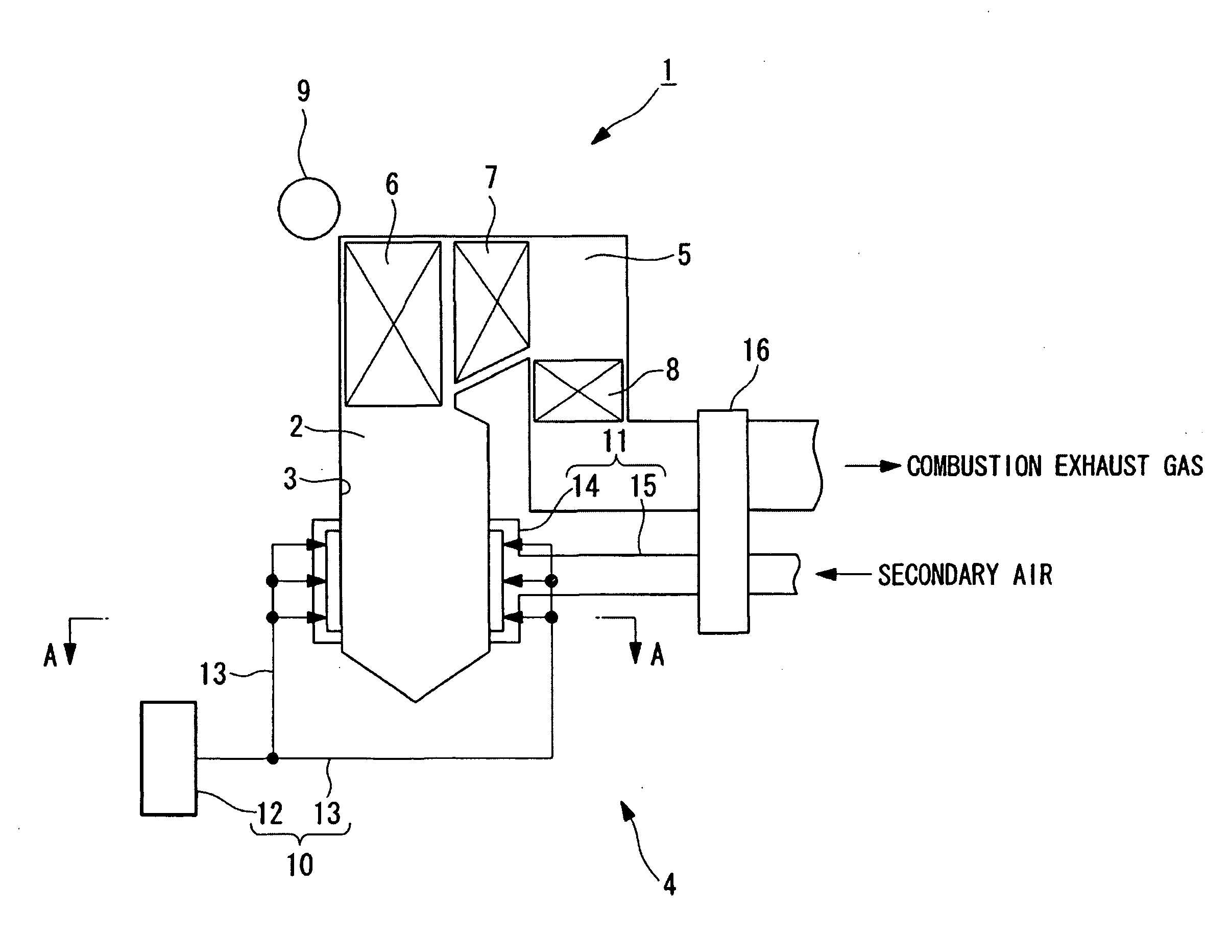 Pulverized coal concentration adjustment apparatus and pulverized coal combustion boiler