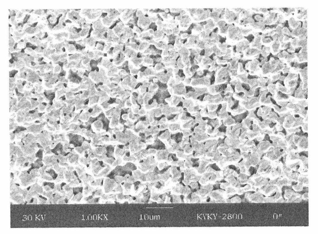 Porous metal electrode for multistage depressed collector