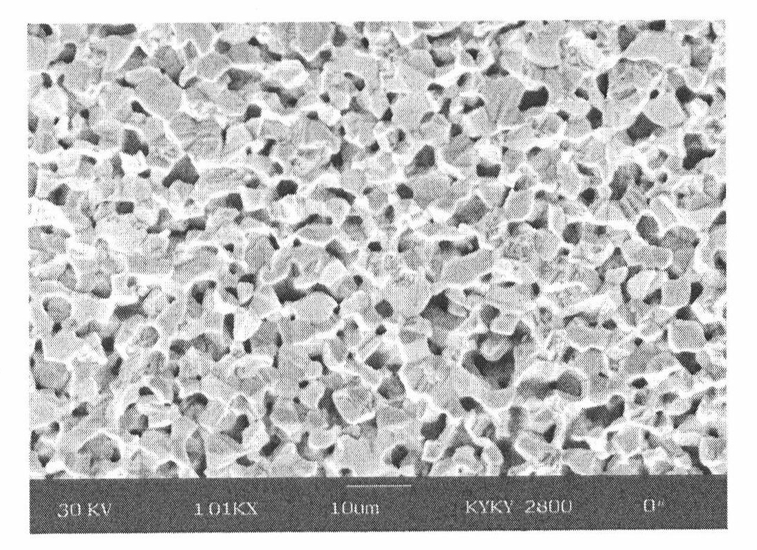 Porous metal electrode for multistage depressed collector