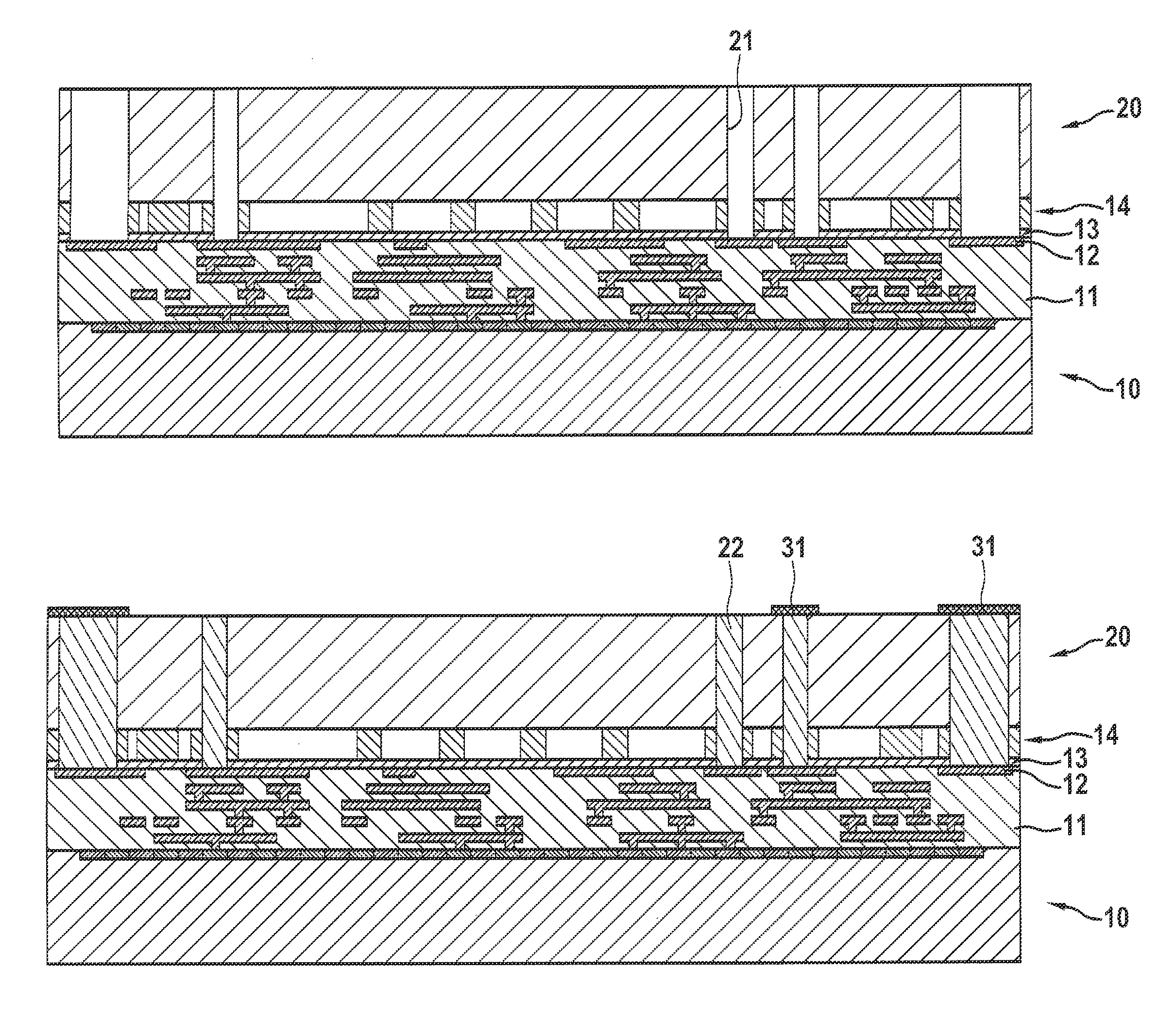 Method for manufacturing a hybrid integrated component