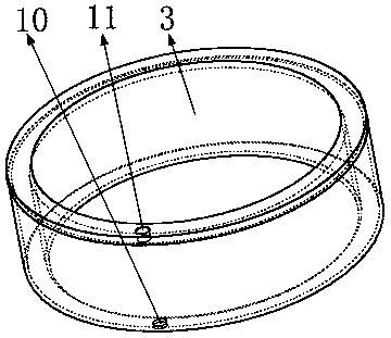 A kind of climbing booster shoe based on magnet ring repulsion