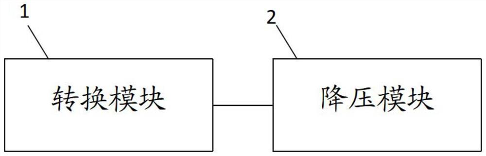 Conversion circuit for series charging and parallel power supply