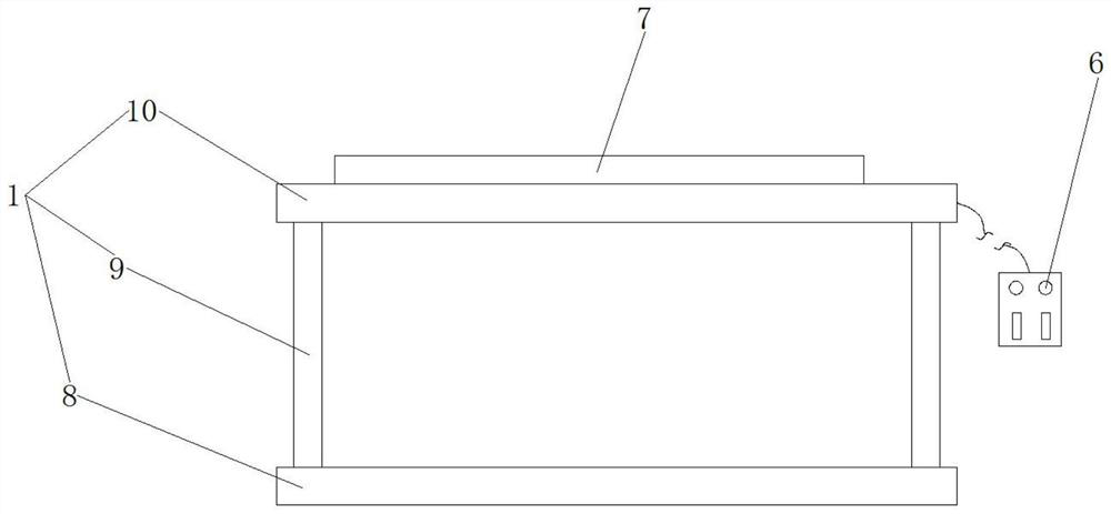 Human body adjusting table for radiology department