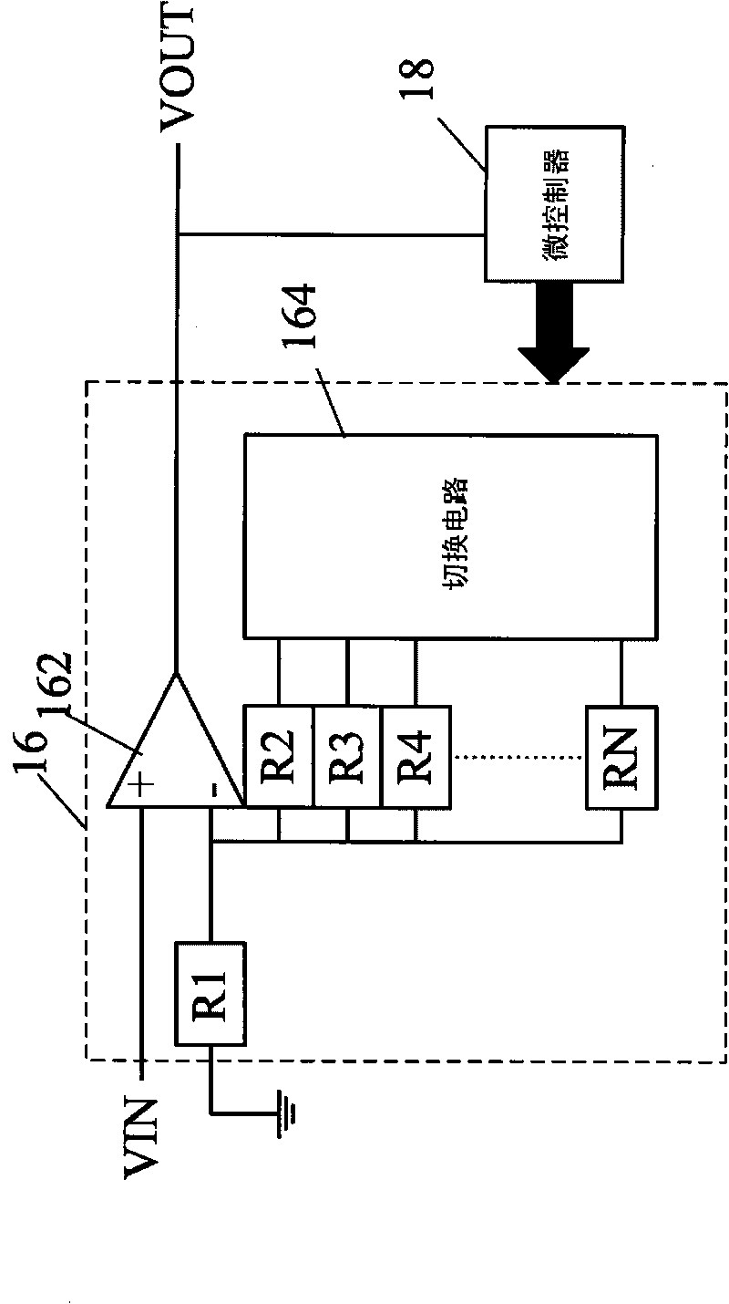 Display adjusting brightness according to display distance