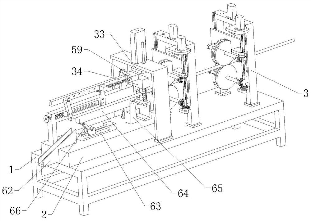 A metal hose equidistant cutting equipment