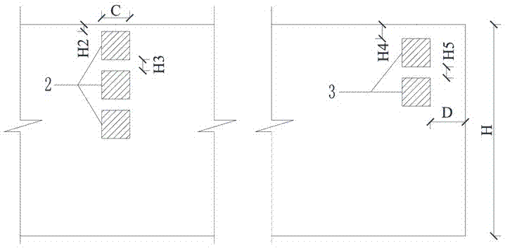 Flow rectifying device for improving outlet water flow state of arc drainage box culvert