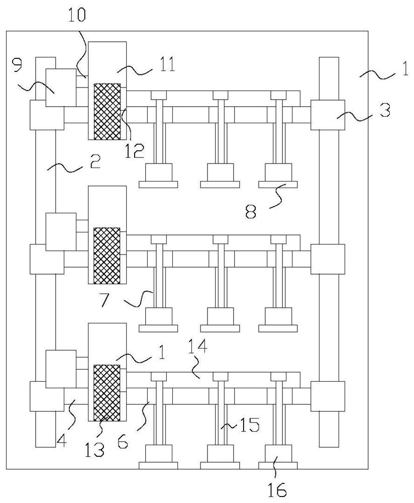 Inverted-T-shaped dock gate winter temporary anti-icing measure