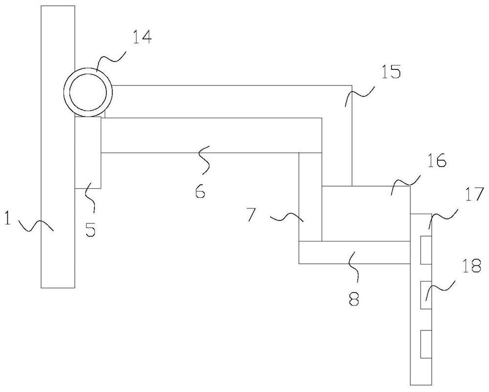 Inverted-T-shaped dock gate winter temporary anti-icing measure