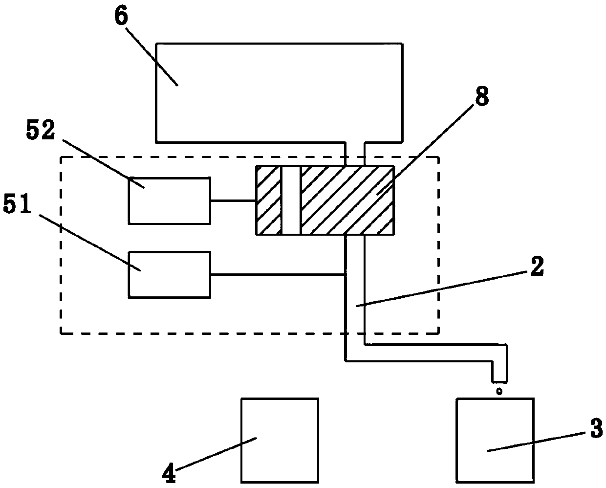 Food processing machine with simple liquid discharging structure