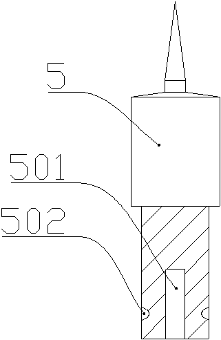 Intelligent full-automatic lifting type lightning-protection equipment