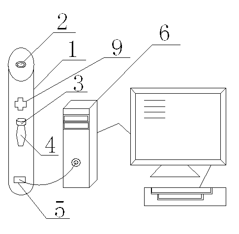 Allergen pricking skin rash scanner