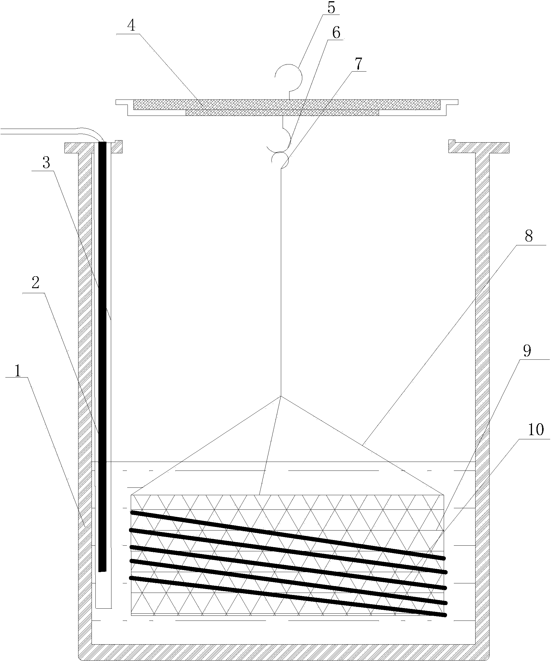 Corrosion method and device for silicon carbide wafers