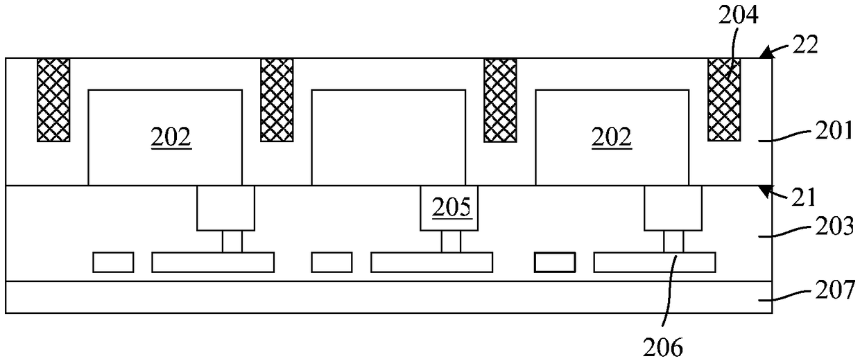 Back-illuminated image sensor and forming method thereof