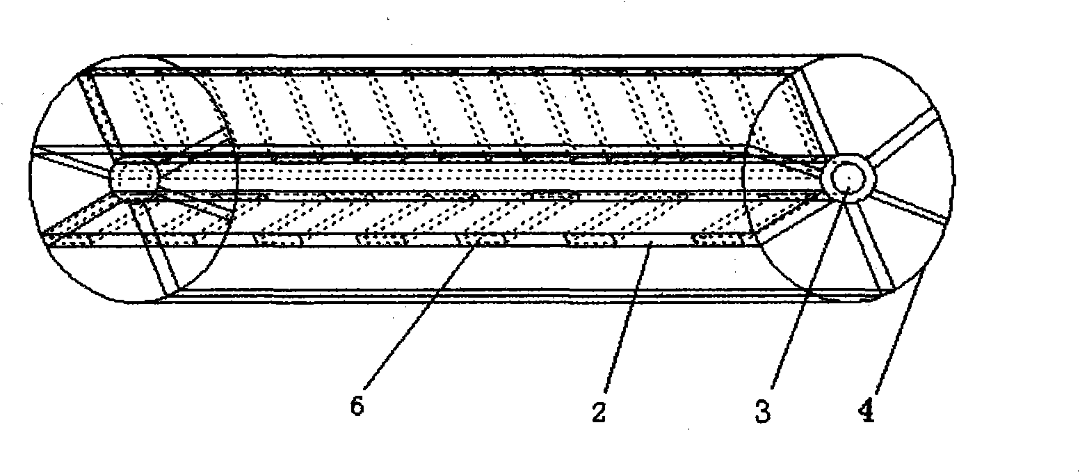 Rotary-type photocatalysed or adsorptive reactor