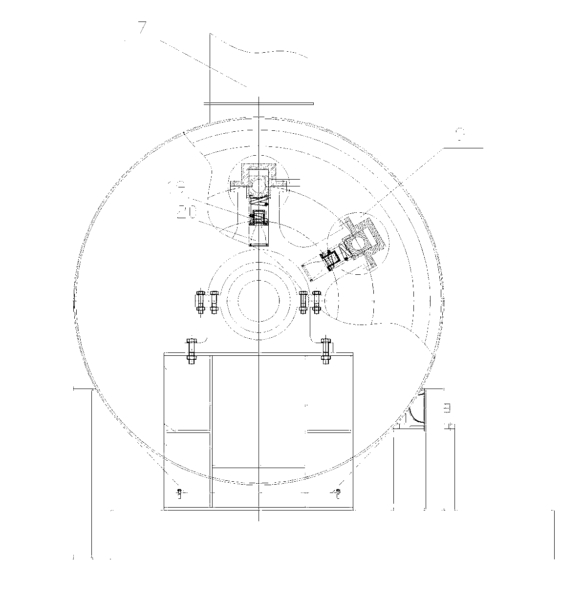 Planetary flour mill