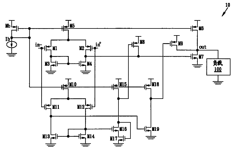 Output buffer circuit with reinforced turning rate