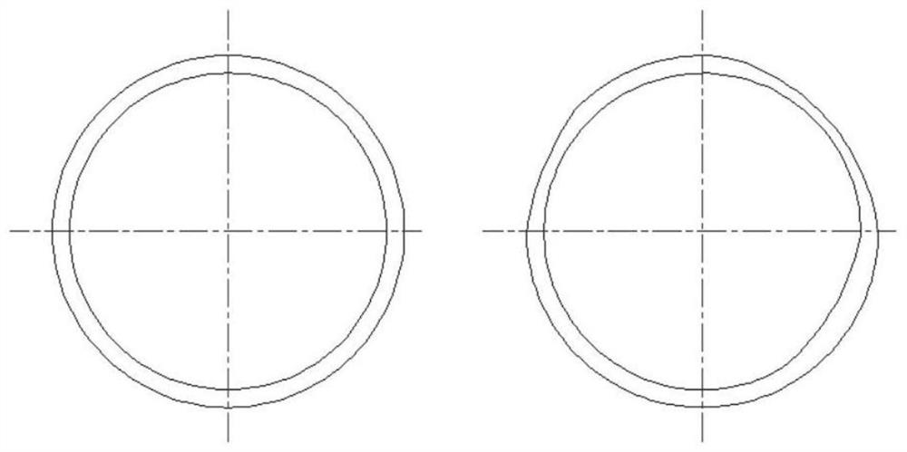 A sprocket wear on-line monitoring system and a grain combine harvester chain transmission system