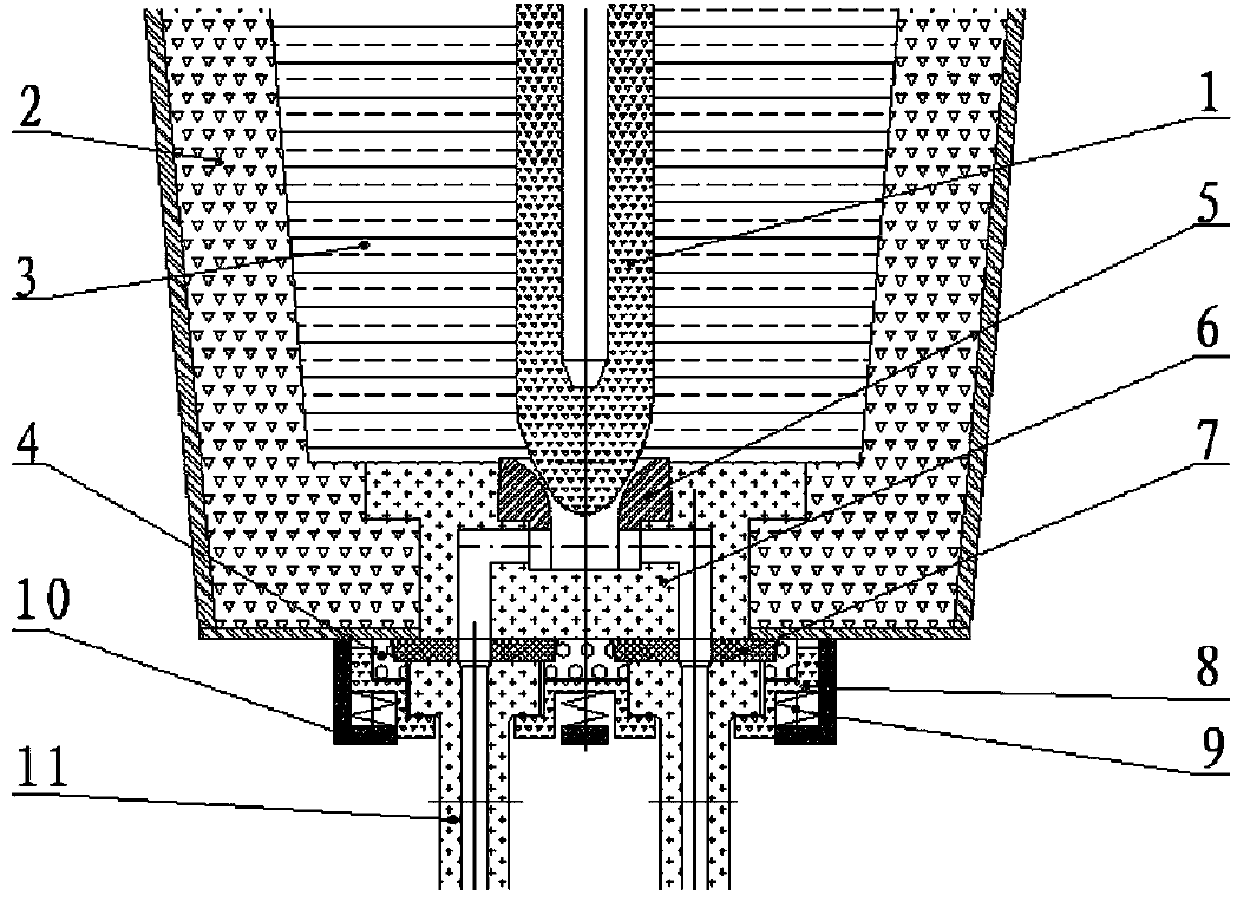 Multi-port continuous casting equipment