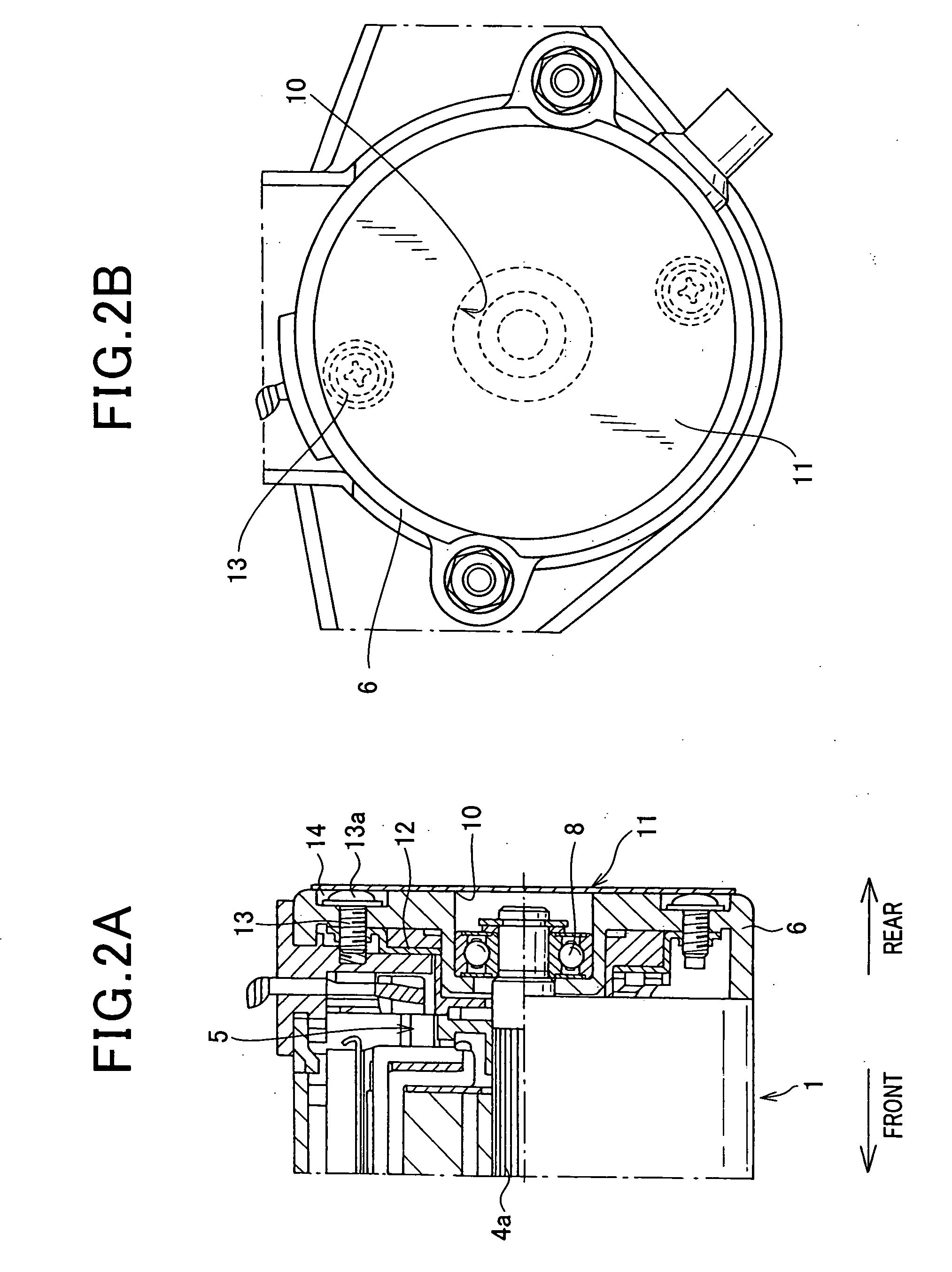 Starter motor having seal plate to seal bearing box formed in end frame