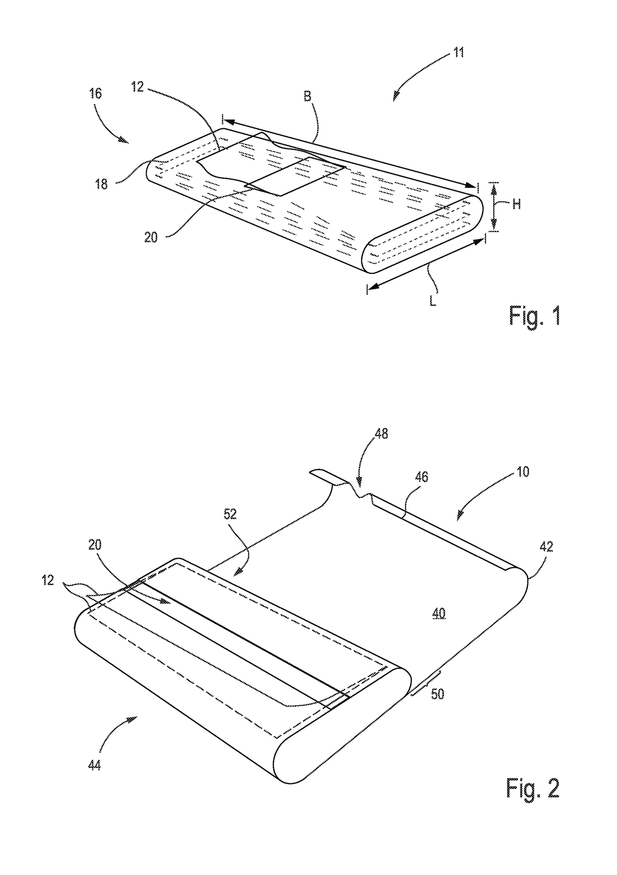 Resealable packaging made of paper, cardboard or paperboard, especially for receiving sheets and paper