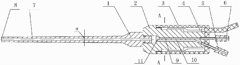 an ultrasonic lithotripter