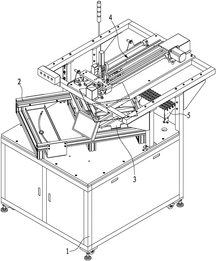 Board feeding machine of flexible circuit board pretreatment line