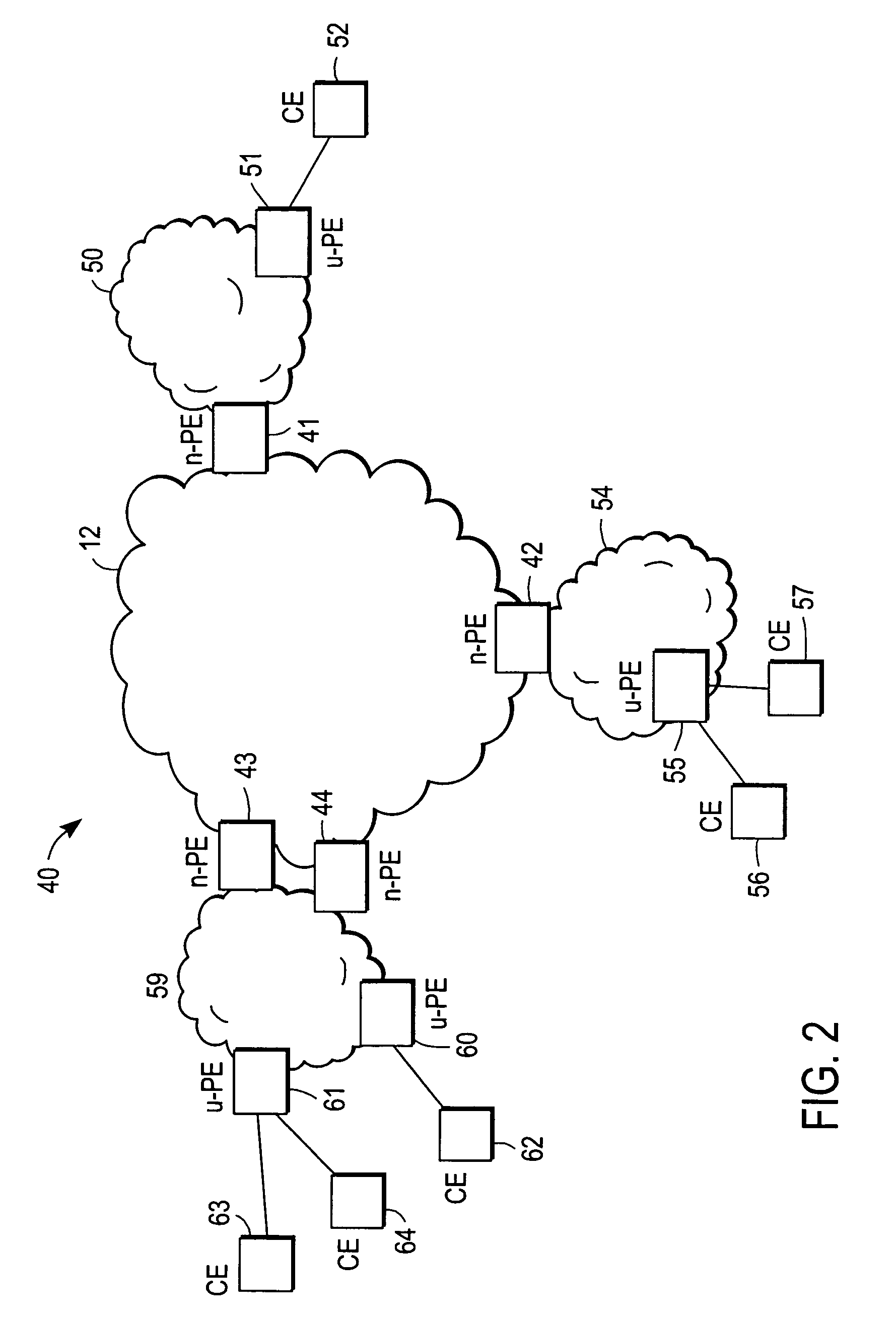 Method and apparatus for fault detection/isolation in metro Ethernet service