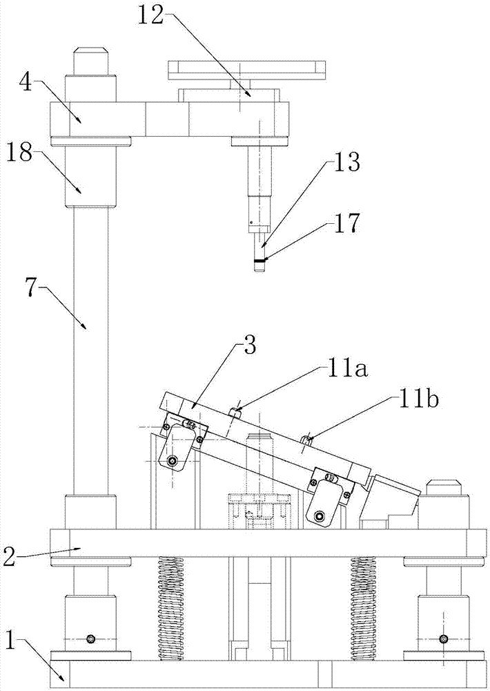 Pressing-mounting equipment for pressing-mounting of cylinder cover guide pipe and seat ring