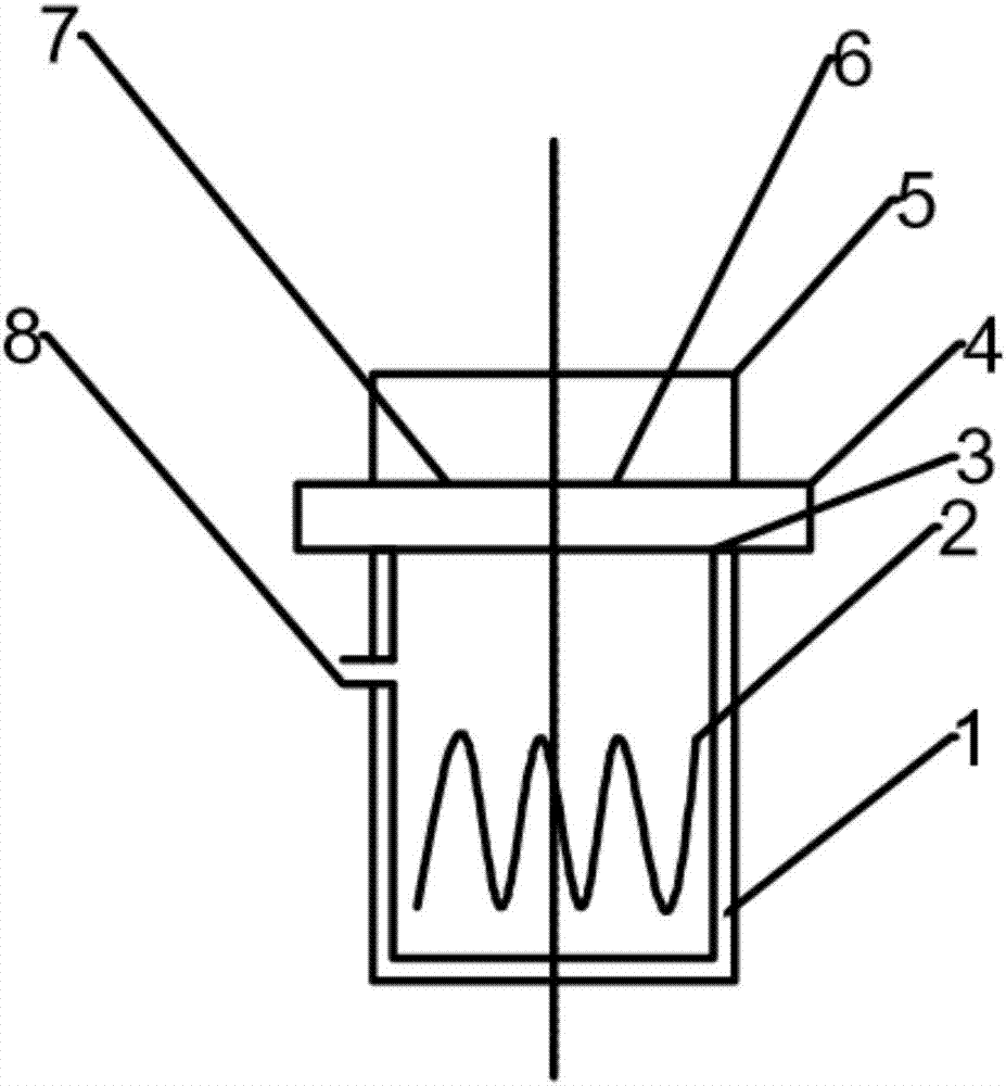 Thermal resistance tester for coating and testing method