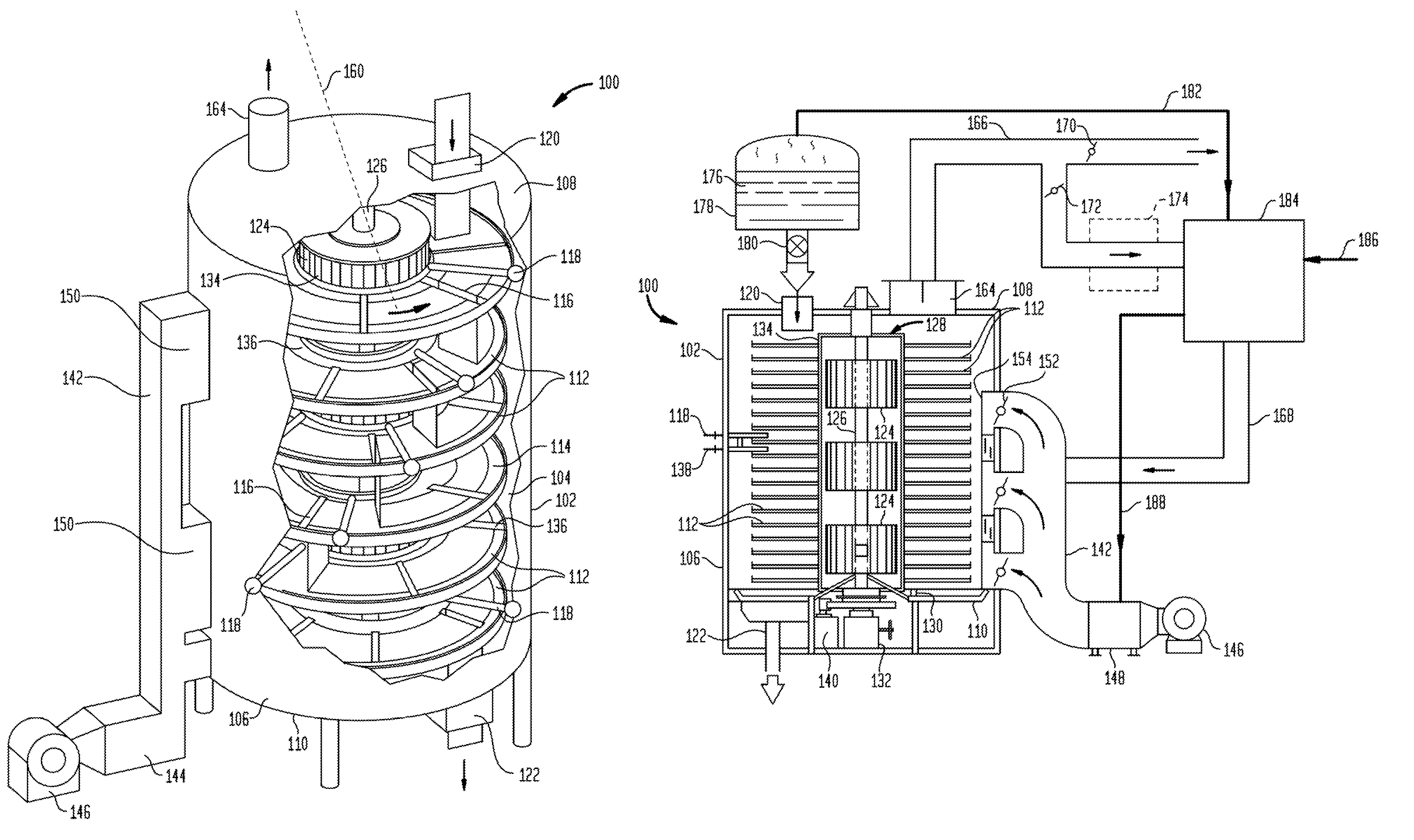 Apparatus and method for the treatment of biosolids