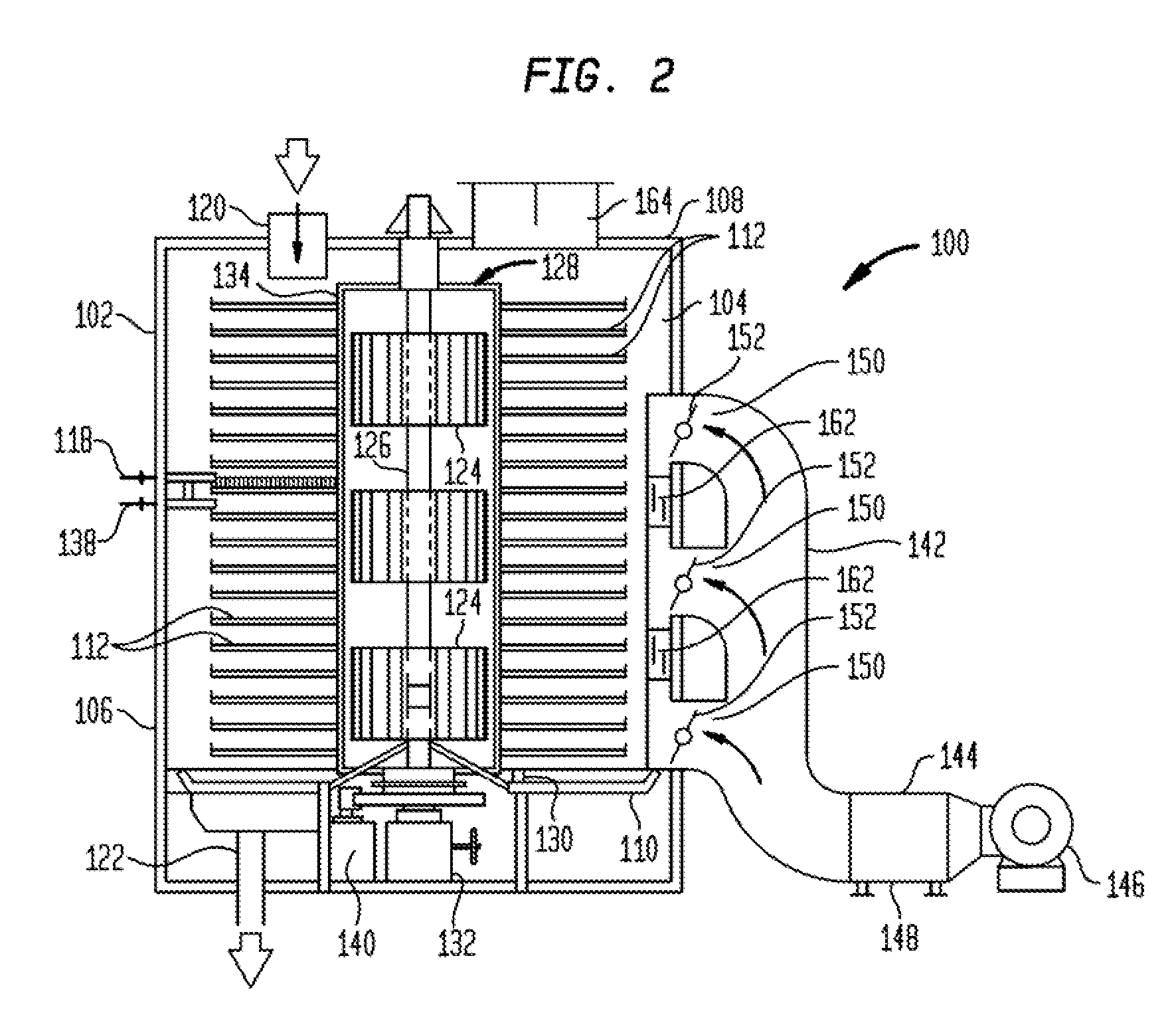 Apparatus and method for the treatment of biosolids