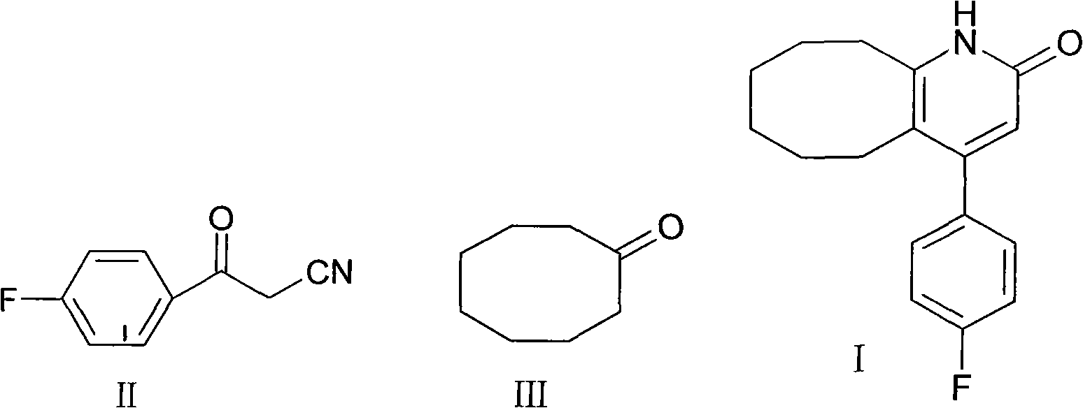 New preparation method of Blonanserin intermediate