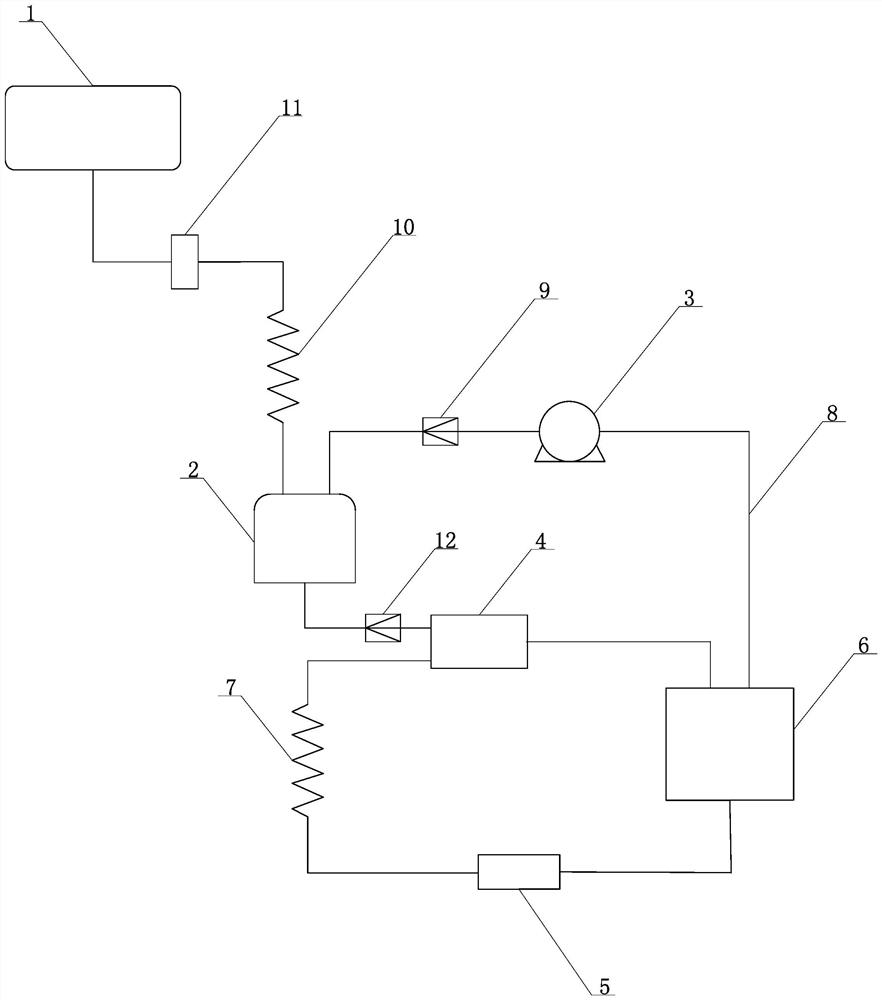 Vacuum-pumping system for sterilizer