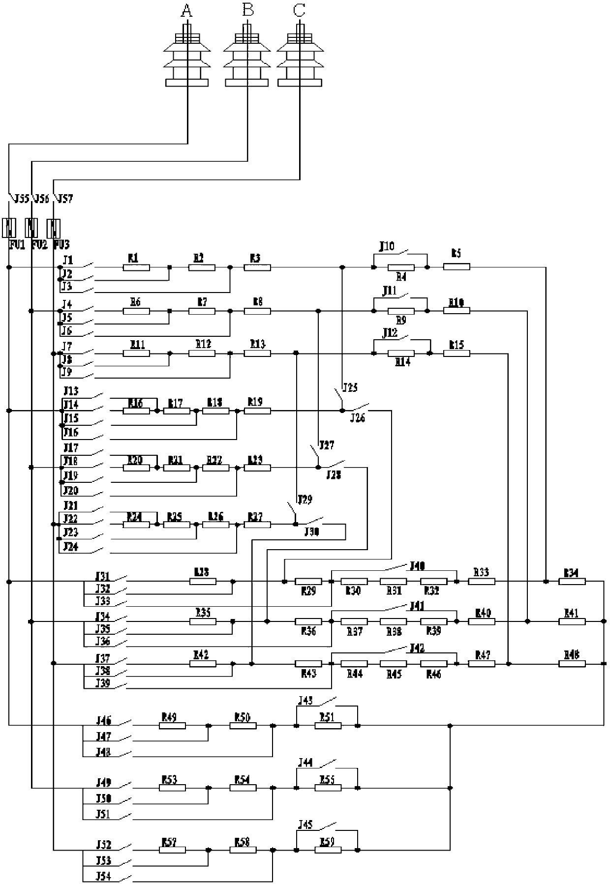 Transformer intelligent simulation device