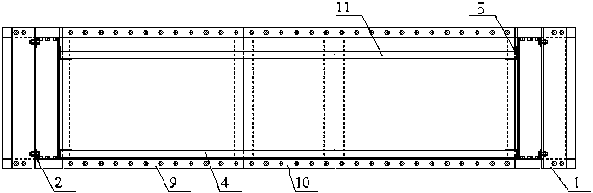 An adjustable similar simulation experiment device