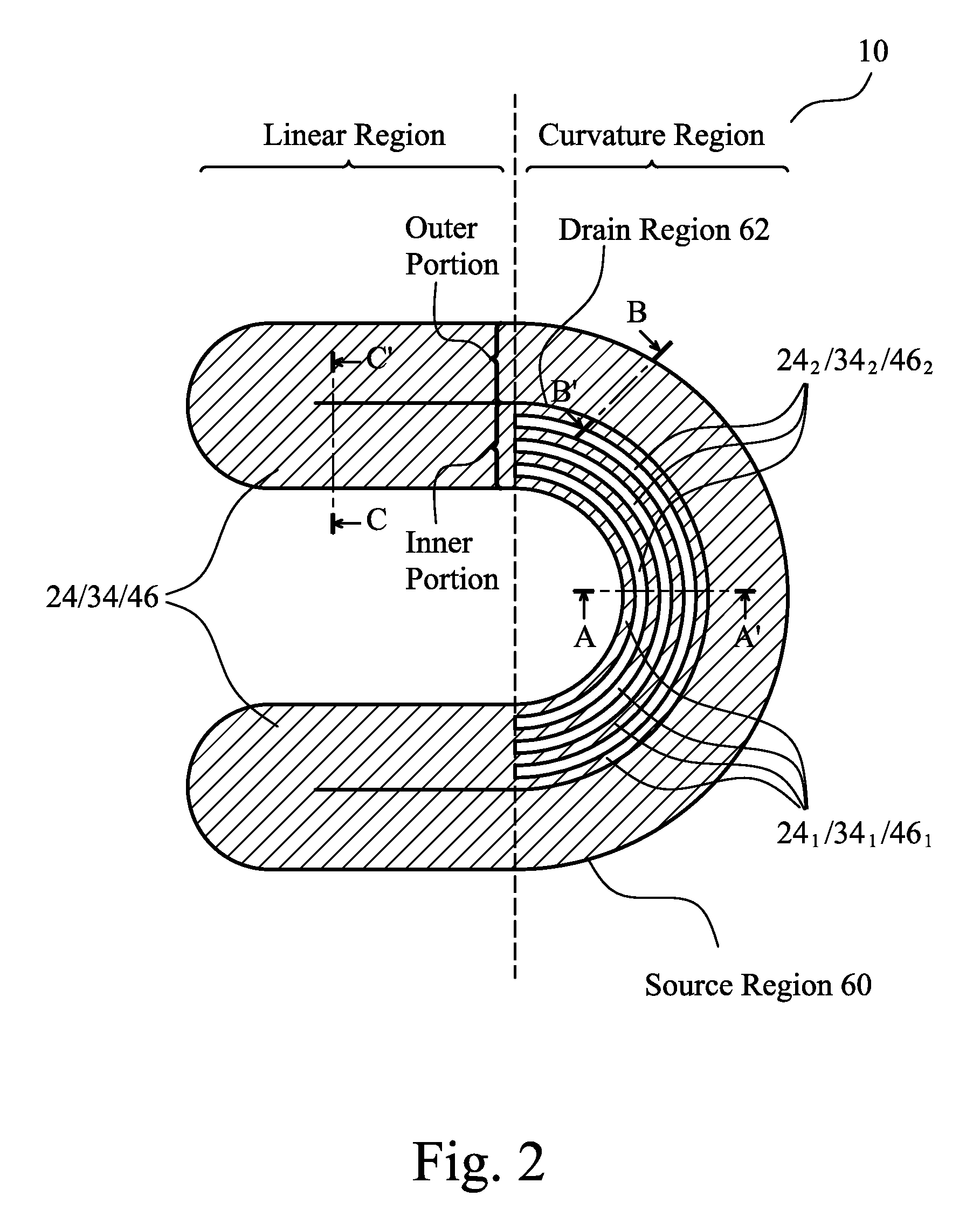 Breakdown voltages of ultra-high voltage devices by forming tunnels